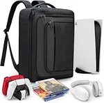 Our PS5 bag has extra space and comfortable shoulder straps, so it can also be used as a travel backpack for clothes, laptops, cameras, chargers and other travel essentials